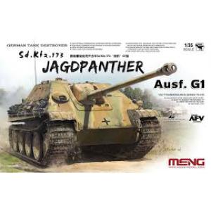 MENG MODELS TS-039 1/35 團購--WW II德國.陸軍 Sd.Kfz.173 Ausf.G1'獵豹'坦克殲擊車/首批送金屬砲管