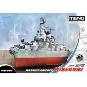 MENG MODELS WB-004 Q版船艦系列--WW II美國.海軍 BB-63愛荷華級'密蘇里'戰列艦