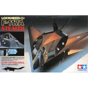 TAMIYA 60703 1/72 美國.空軍 洛克希德飛機F-117'夜鷹'隱身戰鬥機