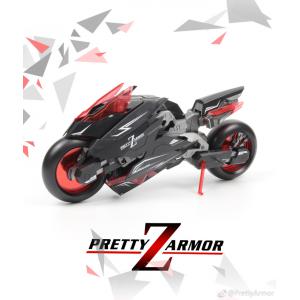PRETTY ARMOR R-1350-black 嗶哩嗶哩動畫系列--PA小姐摩托車/黑色