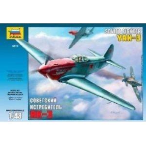 ZVEZDA 4814 1/48 WW II蘇聯.空軍 雅克YAK-3戰鬥機