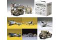 TAMIYA 89761 1/48 WW II日本.帝國陸/海軍 戰鬥機帶整備兵人物及95式小車組