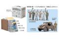 TAMIYA 89761 1/48 WW II日本.帝國陸/海軍 戰鬥機帶整備兵人物及95式小車組