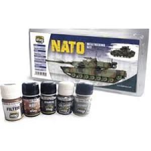 A.MIG-7446 舊化組--北約車輛適用 WEATHERING SET--NATO