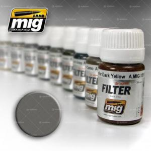 A.MIG-1501 濾鏡效果漆--灰色給白色 FILTER--GREY FOR WHITE