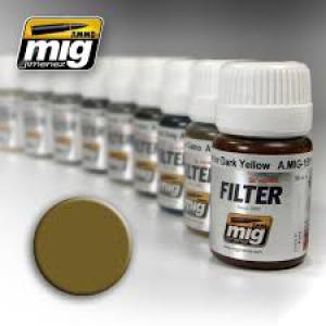 A.MIG-1503 濾鏡效果漆--赭石色給砂石色 FILTER--OCHRE FOR SAND