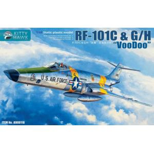 KITTY HAWK KH-80116 1/48 美國.麥克唐納飛機 RF-101C&G/H'巫毒'戰鬥偵查機