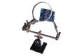 M-BOX ass-034 三支手夾具帶放大鏡  MAGNIFIER WITH THREE HANDLES
