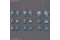 BANDAI BANDAI 230832 1/144潛網者系列--#043 製作手掌組(方形指)TENTATIVE.SQUARE FINGER