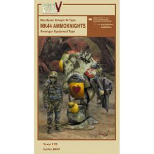 HASEGAWA 64007-MK-07 1/20 Ma.K.傭兵機械人系列--MK44重裝甲戰鬥服 AMMOKNIGHTS