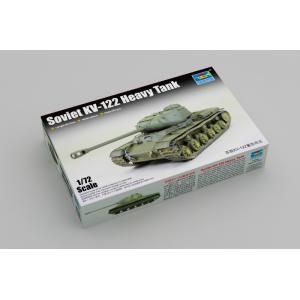 TRUMPETER 07128 1/72 WW II蘇聯.陸軍 KV-122重型坦克