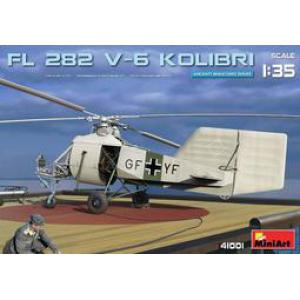 MINIART 41001 1/35 WW II德國.海軍 FI-282 V6'蜂鳥'直升機