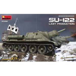 MINIART 35208 1/35 WW II蘇聯.陸軍 SU-122後期生產型坦克殲擊車/全內部構造