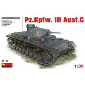 MINIART 35166 1/35 WW II德國.陸軍 Sd.Kfz.141 Ausf.C三號c型坦克
