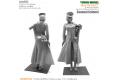 YUFAN MODEL YFWW-1813 90mm WW II德國.陸軍 性感女軍官人物