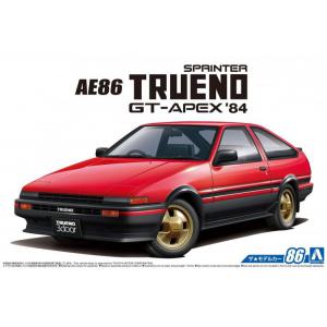 AOSHIMA 055946 1/24 豐田汽車 AE-86 GT-APEX轎車/1984年