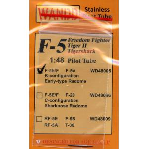 WANDD WD-48006 1/48 美國.諾斯羅普公司 F-5'老虎II'戰鬥機C構型適用金屬空速管