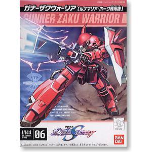 BANDAI 131875 1/144 SEED第二部-基本版#06 砲擊型薩克戰士 GUNNER ZAKU WARRIOR