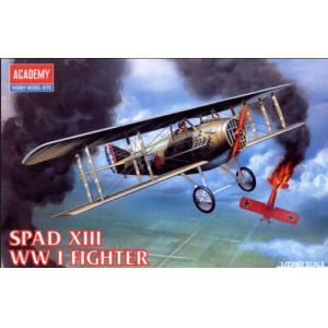 ACADEMY 12446 1/72 WW I法國.空軍 斯帕德飛機/SPAD XIII戰鬥機