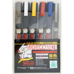 MR.HOBBY GMS-105 鋼彈筆基本色套裝組 GUNDAM MARKER BASIC SET