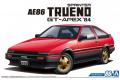 AOSHIMA 055946 1/24 豐田汽車 AE-86 GT-APEX轎車/1984年