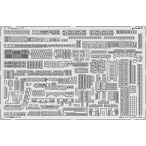 團購.EDUARD 53220 1/700 WW II德國.海軍 '俾斯麥'戰列艦適用金屬蝕刻片