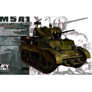 AFV CLUB 35161 1/35  WW II美國.陸軍 M5A1'斯圖亞特'後期生產型坦克