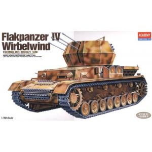 ACADEMY 13236 1/35 WW II德國.陸軍 FLAKPANZER IV四號'旋風'自行防空炮