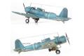 ACADEMY 12324 1/48 WW II美國.海軍 SB2U-3'擁護者'俯衝轟炸機/中途島海戰式樣