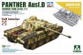 團購.TAKOM 2103 1/35 WW II德國.陸軍 Sd.Kfz.171 Ausf.D'黑豹'坦克/早期生產型與中期生產型2合1/限量生產