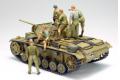 TAMIYA 32405 1/35 WW II德國.陸軍 Pz.Kpfw.III Ausf.L三號坦克帶隆梅爾將軍與北非軍團裝甲兵人物