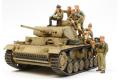 TAMIYA 32405 1/35 WW II德國.陸軍 Pz.Kpfw.III Ausf.L三號坦克帶隆梅爾將軍與北非軍團裝甲兵人物