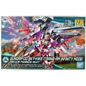 BANDAI 5055359 1/144 潛網者系列--#021 GN/000VR/S 天翔型OO鋼彈HWS(無限TRANS-AM模式) GUNDAM OO SKY HWS