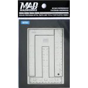 團購.MADWORKS MT-03 多功能蝕刻片尺規 PHOTO ETCHED TOOLS