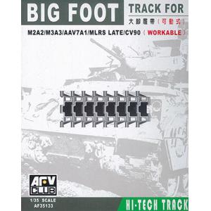 AFV CLUB 35133 1/35 美國.陸軍' T-158大腳/BIG FOOT'鏈接式可動履帶