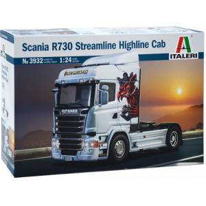 ITALERI 3932 1/24 斯堪尼亞汽車 R-730 'STREAMLINE'高頂拖車頭