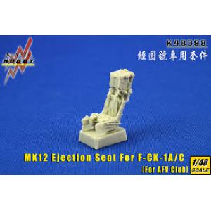 KASL/凱斯洛 K-48098 1/48  MK.12彈射座椅(F-CK-1A/C單座機適用)