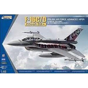 KINETIC K-48076 1/48 波蘭.空軍 F-16C/D block 52+'戰隼'戰鬥機/2013-14年.老虎會塗裝式樣
