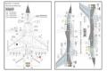 WANDD WDD-48020 1/48 中華民國.空軍 F-16A/B'戰隼'戰鬥機適用警語標誌