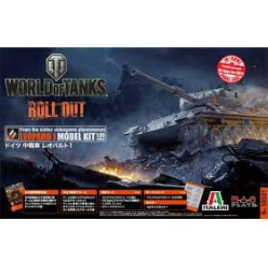 TALERI/PLATZ 39501 1/35 戰車世界系列--WW II德國.國防軍.陸軍'豹式'I型中型坦克