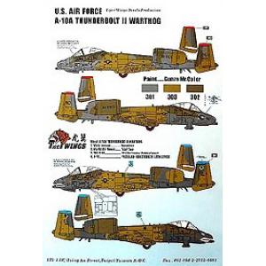 TIGER WINGS 32-117 1/32 美國 A-10A/B攻擊機適用隊徽水貼紙(一)@@