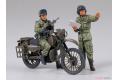 TAMIYA 25188 1/35 日本.陸上自衛隊 偵查摩托車&高機動車帶人物組