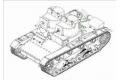 HOBBY BOSS 82494 1/35 二戰蘇聯陸軍 1931年份T-26雙砲塔輕型坦克@@