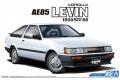 AOSHIMA 055939 1/24 豐田汽車 AE-85'卡蘿拉/COROLLA LEVIN'1500SR轎跑車/1985年份