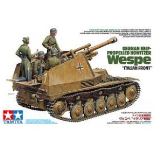TAMIYA 35358 1/35 WW II 德國.陸軍 Sd.Kfz.124'胡蜂'10.5cm自行榴彈炮/義大利戰線式樣