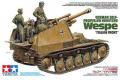 TAMIYA 35358 1/35 WW II 德國.陸軍 Sd.Kfz.124'胡蜂'10.5cm自行榴彈炮/義大利戰線式樣