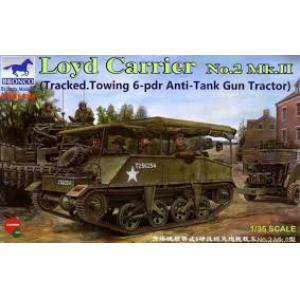 BRONCO CB-35188 1/35 二戰英國陸軍 維克斯公司 MK.II'勞埃德'NO.2 6磅反坦炮拖載車 @@