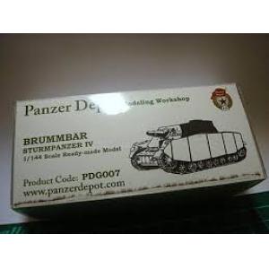 PANZER DEPOT PDG-007A WW II德國.陸軍 STURMPANZER IV'灰熊'突擊炮