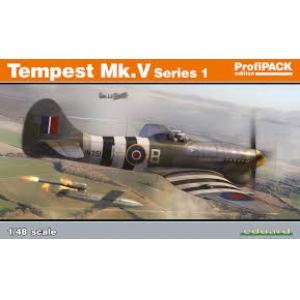 EDUARD 82121 1/48 PRO FIPACK系列--WW II英國.空軍 '颶風'MK.V.1系列戰鬥機/限量生產
