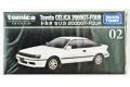 TOMICA 114185 1/60 #02 豐田汽車 '天堂/CELICA'2000T-FOUR轎跑車@@